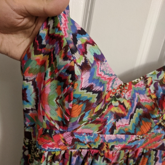 Felicity + Coco Colby Kalidis Print Midi Dress S - Picture 4 of 8